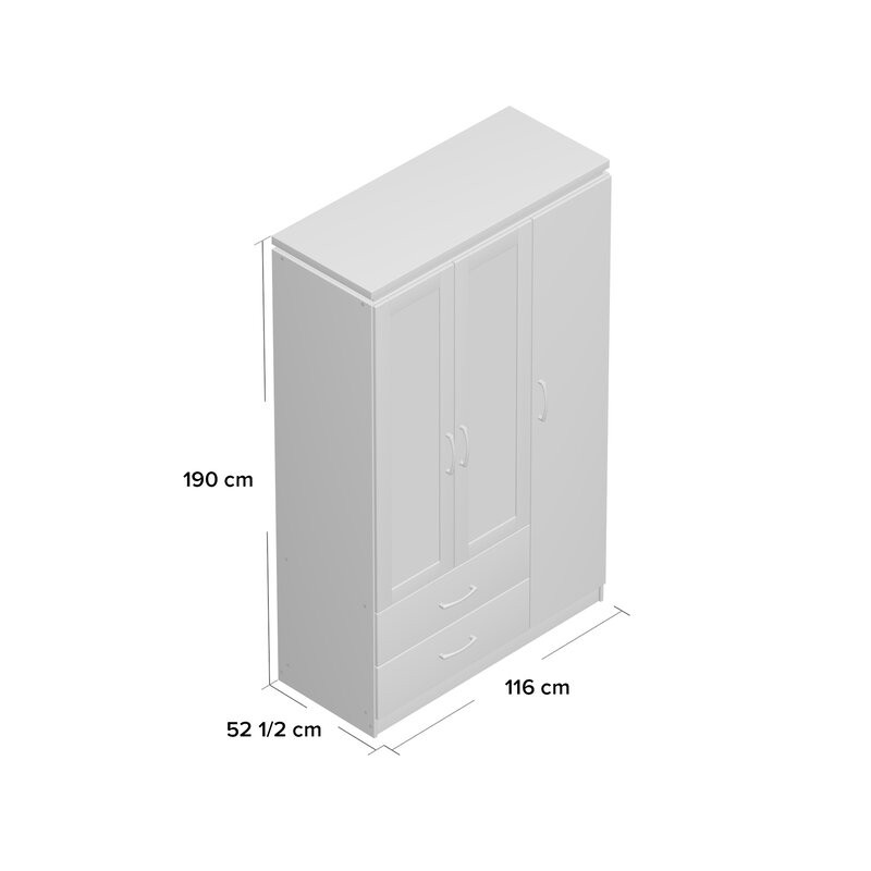 April 3 Door Wardrobe
