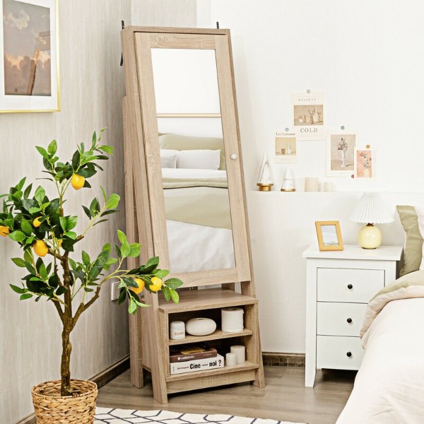Quimora Jewelry Armoire with Mirror