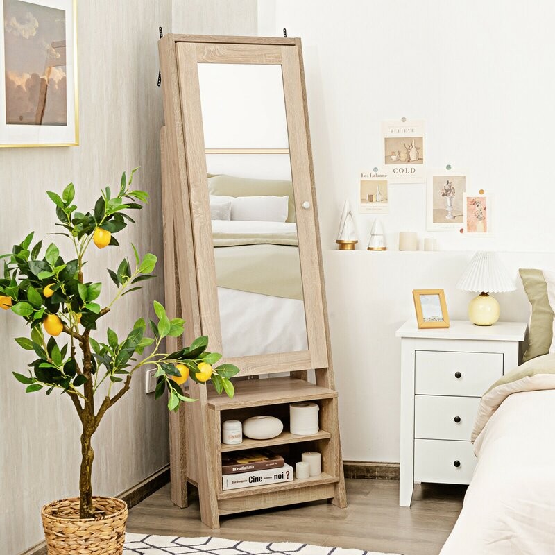 Quimora Jewelry Armoire with Mirror