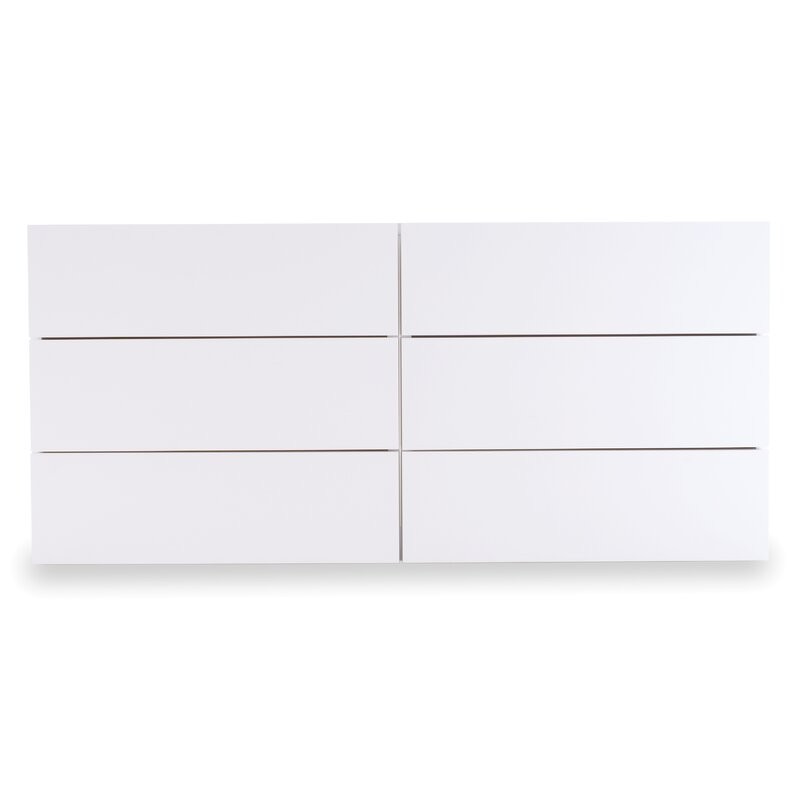 Karr 6 Drawer 71'' W