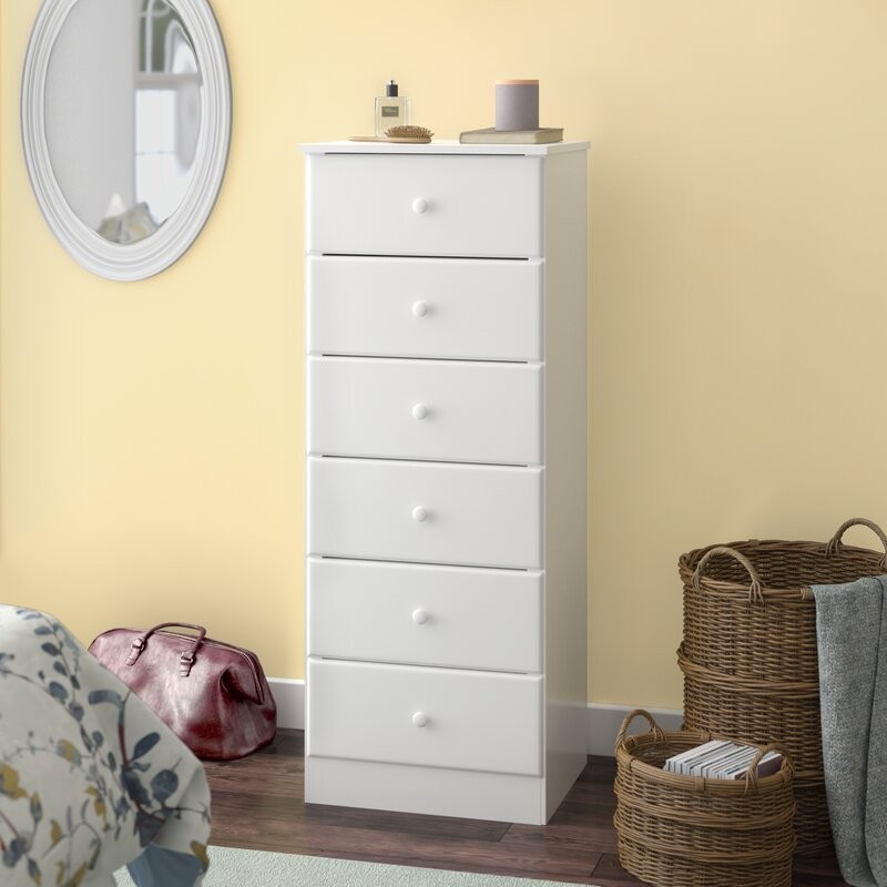 Libby 6 Drawer 20'' W Lingerie Chest