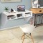 Wall Mounted Floating Computer Table Desk Storage Shelf