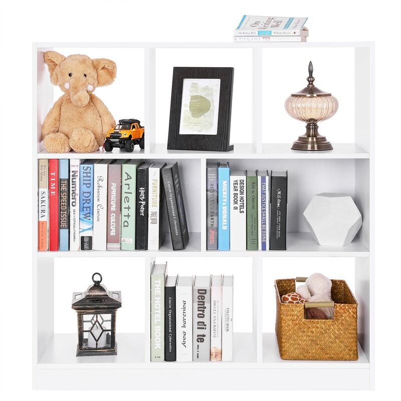 Cherey 100cm Geometric Bookcase