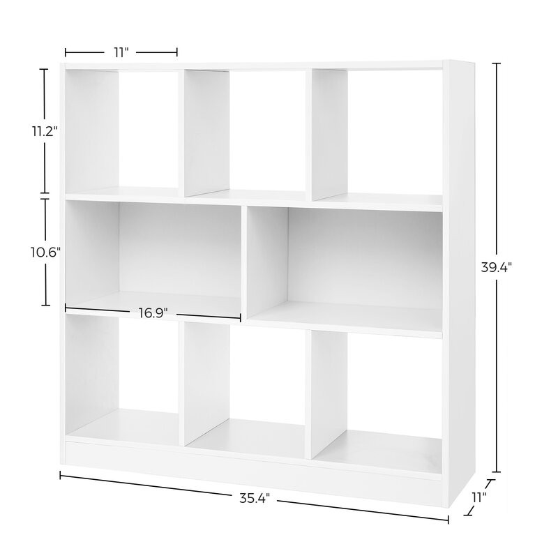 Cherey 100cm Geometric Bookcase