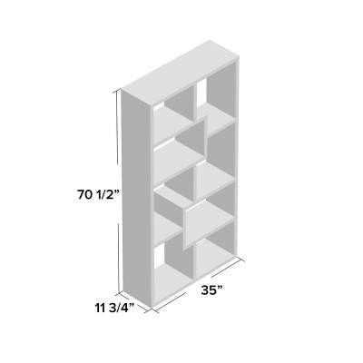 Kinlo Geometric Bookcase