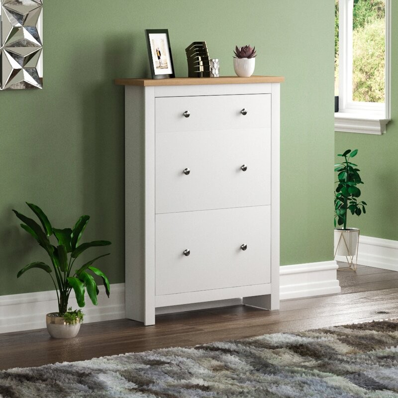 Josefa 12 Pair Shoe Storage Cabinet