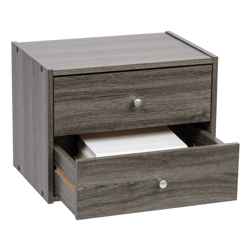 Denny Stackable 2 Drawer Storage Chest