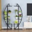 Heavy Duty Portable 5-Tier Plant Stand Pack Of 2