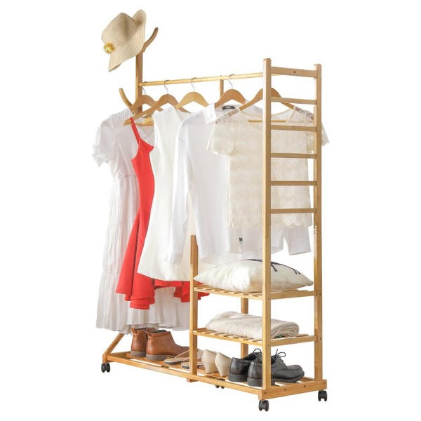 Munsey Rolling Clothes Rack