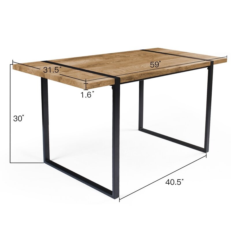 Diala Iron Dining Table