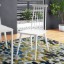 Biry Solid Wood Slat Back Arm Chair