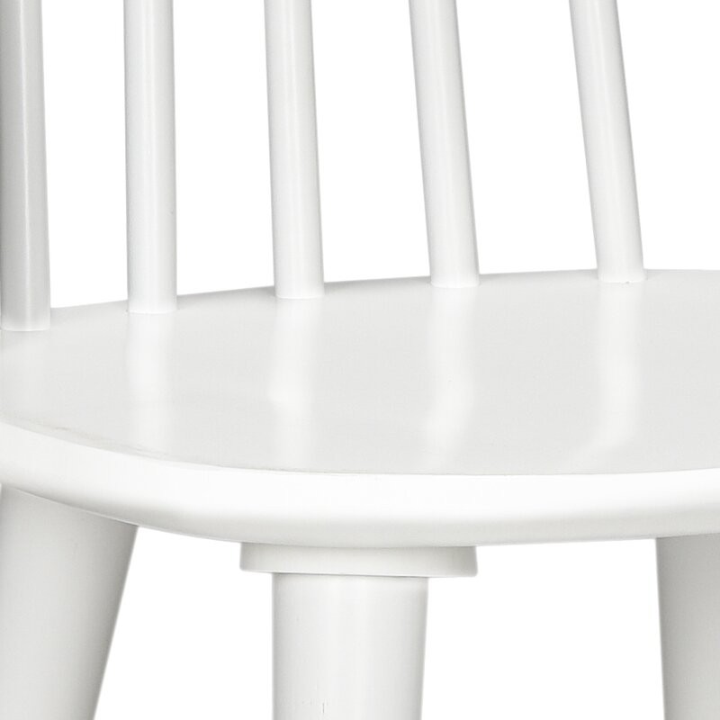 Biry Solid Wood Slat Back Arm Chair
