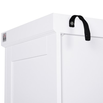 Santa Kitchen Storage Cabinet – Natural Wood with Elegant Minimal Design