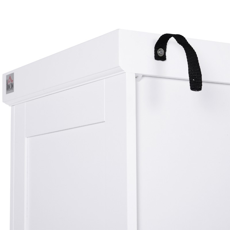 Santa Kitchen Storage Cabinet – Natural Wood with Elegant Minimal Design