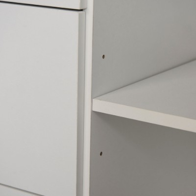 Bilo Kitchen Storage Cabinet – Natural Wood with Smart Organization