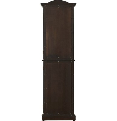 Ping Display Cabinet with Lighting – Natural Wood