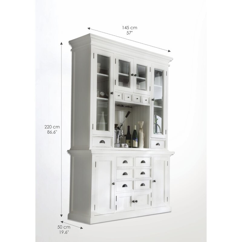 Castiel Buffet & Kitchen Cabinet – Natural Wood