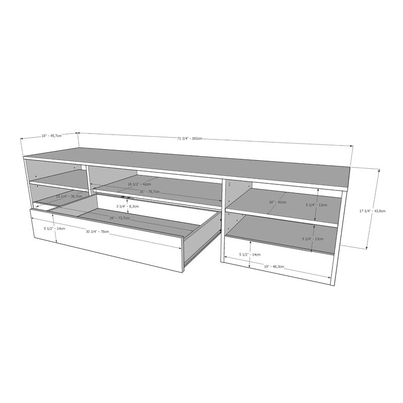 Persephone TV Stand for TVs