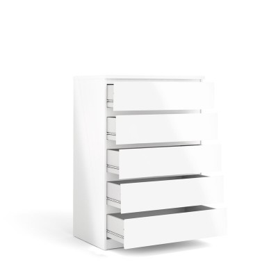 Picture of Lineify Black 5 drawers chest
