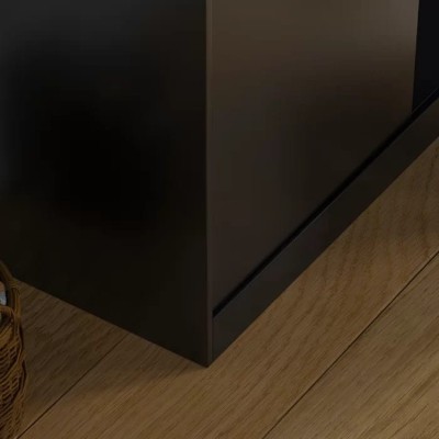 صورة چيلوبي خزانة الأحذية لون أسود
