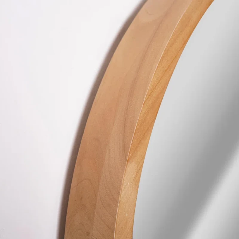 Axal Arch Wood Wall Mirror