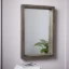 Caram Rectangle Wall Mirror with Wooden Frame