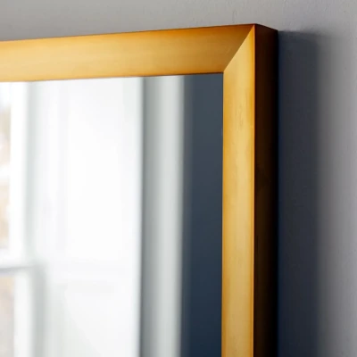 Thick Frame Metal Rectangle Wall Mirror 
