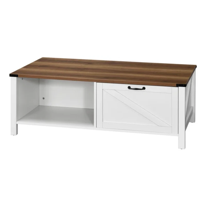 Learoy 4 Legs Coffee Table With Storage