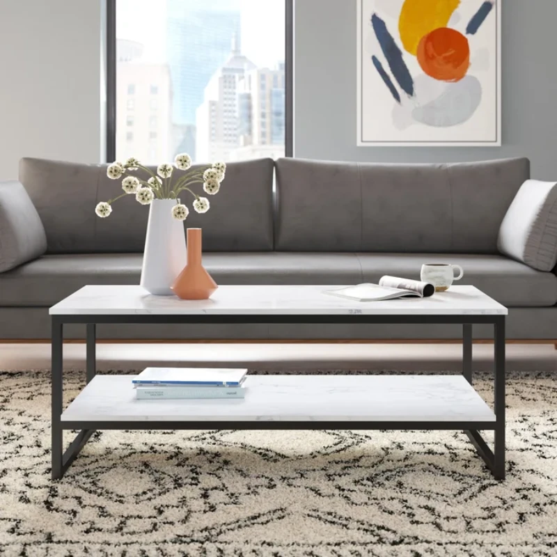 Froelich Frame Coffee Table with Storage