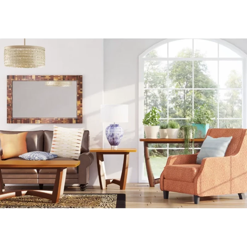 Wakita Cross Legs Coffee Table