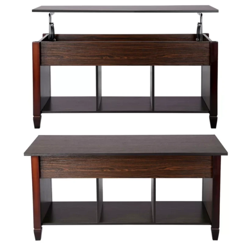 Lemmons Lift Top 4 Legs Coffee Table with Storage
