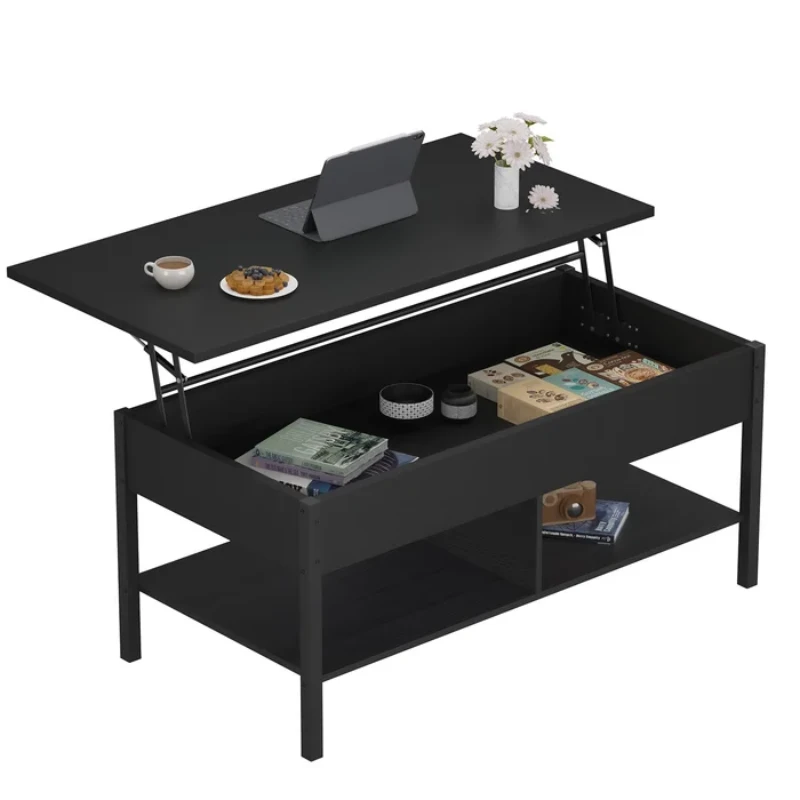 Gilbertville Lift Top 4 Legs 1 Coffee Table with Storage