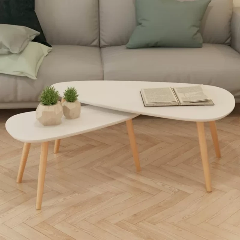 Hearns 3 Legs 2 Nesting Coffee Table