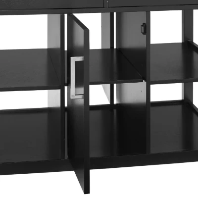 Flury Small Kitchen Island with storage