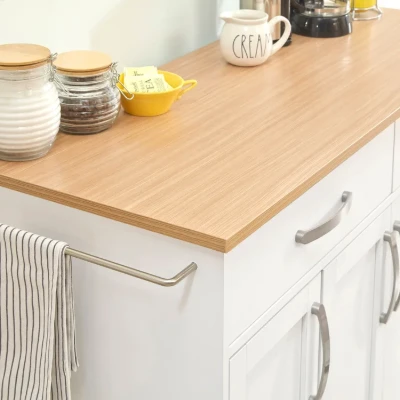 Algarro Wide Rolling Kitchen Cart