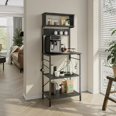 Gussi – Kitchen Stand Made of Wood and Metal