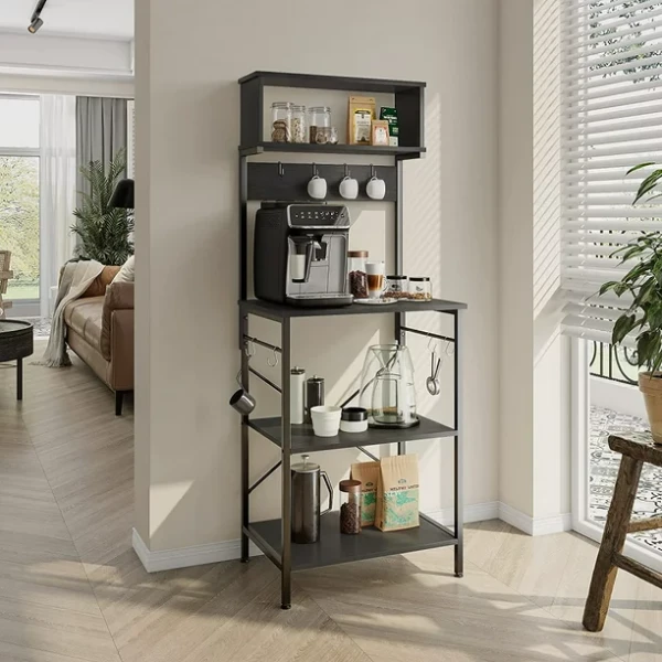 Gussi – Kitchen Stand Made of Wood and Metal
