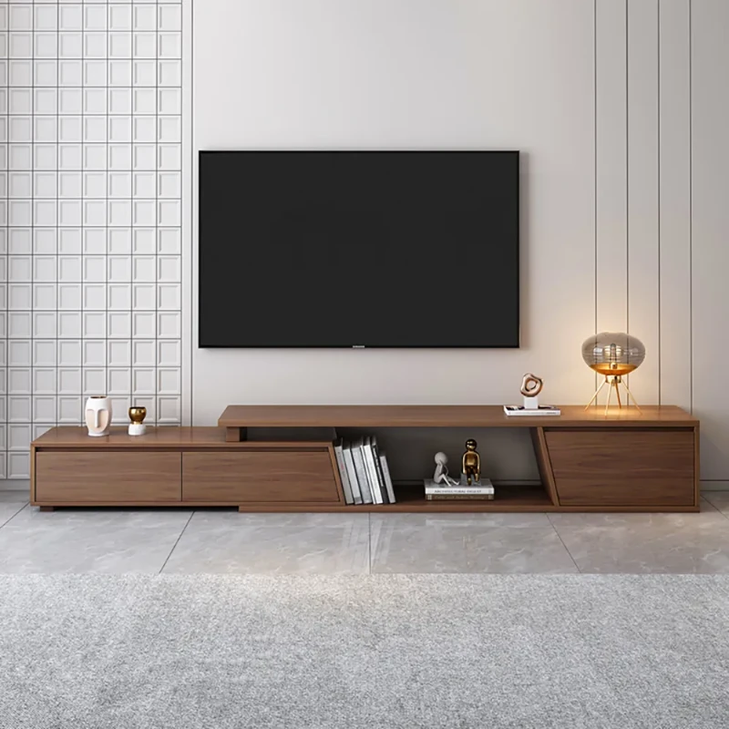 Graffi TV Unit with 3 Drawers - Expandable 