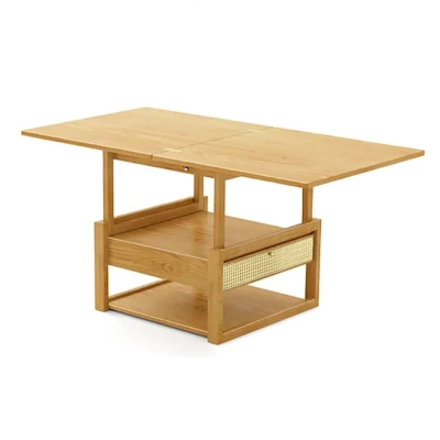Picture of Xanta Natural Wood Multifunctional coffee table