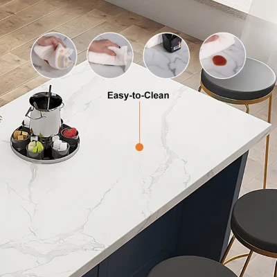 Grata Kitchen Island with Storage