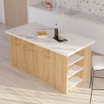 Grata Kitchen Island with Storage