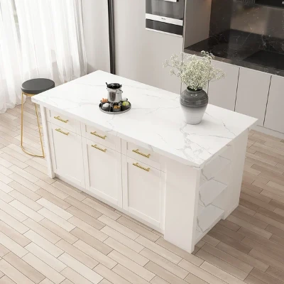 Grata Kitchen Island with Storage