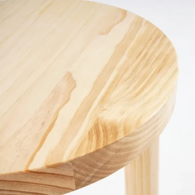 Picture of Kailie modern natural wood Side table