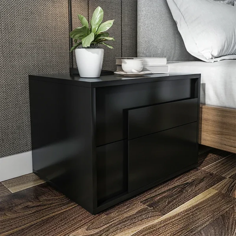 Picture of Kay Nightstand natural wood with 2 drawers