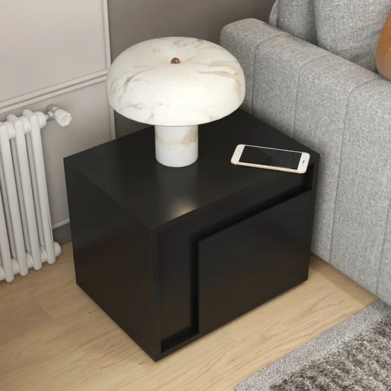 Picture of Kay Nightstand natural wood with 2 drawers