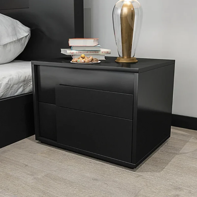 Picture of Kay Nightstand natural wood with 2 drawers