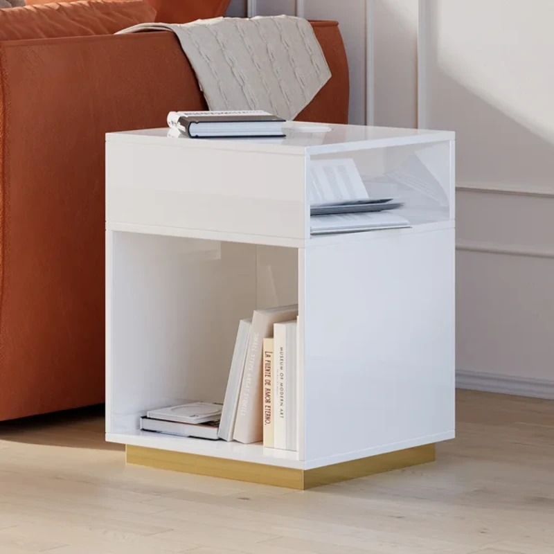 Picture of Mordelle Modern Side table with Open Storage
