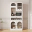 Picture of Azha White small Sideboard - Natural wood