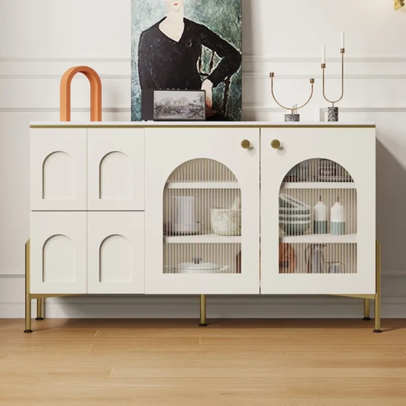 Picture of Credenza Sideboard Natural wood with Metal legs