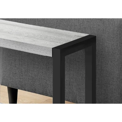 Picture of Brulotte Natural wood Side table - One shelf